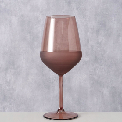Gotë vera Boltze Home Audetta, xham i ngrirë, 22cm, kafe