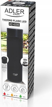 Termus BA Productions Adler AD 4506, me ekran LED, 473ml, i zi