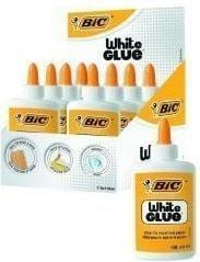 Ngjitës i lëngshëm Bic White Glue, 118 ml, i bardhë