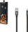 Kabllo USB Lightning Somostel, me najlon, 1 m, i zi