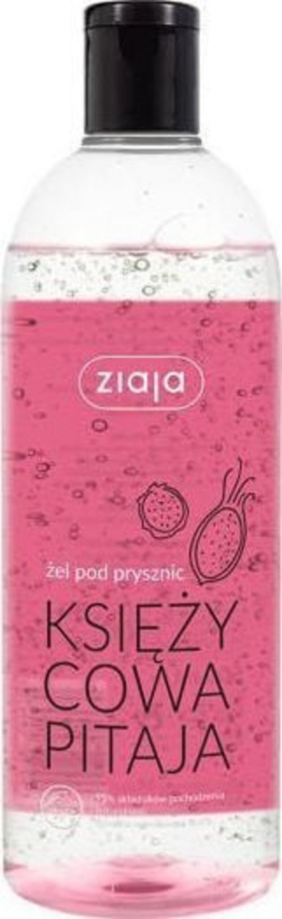 Xhel dushi Ziaja Moon Pitahaya, 500ml, aromë frutash ekzotike, rozë
