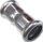 Bashkues tubash SANHA SANHA Therm Coupling ZWxZW 18, diametër 18 mm, metal karboni, ngjyrë argjendtë