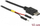 Kabllo energjie Delock 85418, USB Type C në 2 x pin header, 10 cm, e zezë
