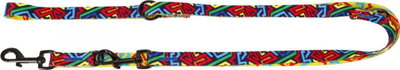 Zinxhir i rregullueshëm për qen Dingo Dingo City Monstera, 3x220cm, jeshil