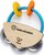 Lodër dajre druri Hape Baby Einstein Tiny Tambourine, për bebe, shumëngjyrëshe