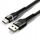 Кабел USB во USB C Usams EverActive CBB 2CBR, 2m, 3A, црн