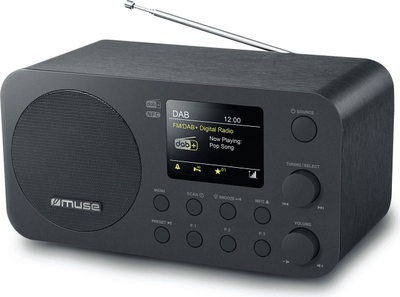 Radio tavoline Muse M-128 DBT, DAB+ FM, Bluetooth NFC, dru