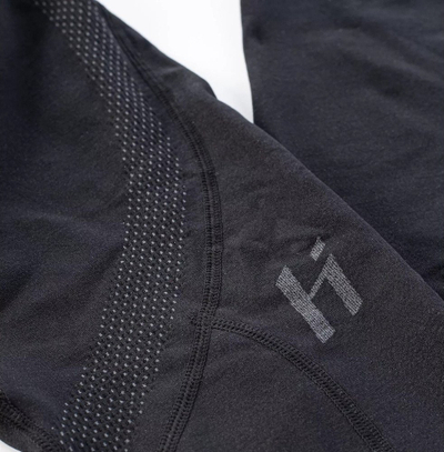 Pantallona termike për meshkuj Term Pants Senior, pa qepje, material elastik, të zeza