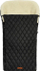 Qese gjumi për karrocë Sensillo Quilted Wool, lesh, 95x40cm, e zezë