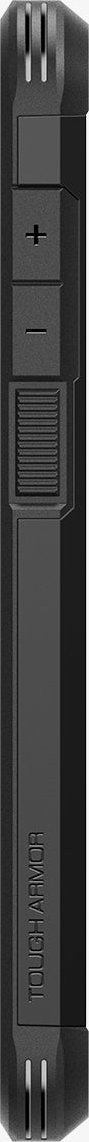 Husë telefoni Spigen Tough Armor, për Samsung Galaxy A35, mbajtëse stand, e zezë