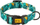 Qafore për qen Dingo Adjustable Collar Monstera 2, 45cm, me motiv Monstera