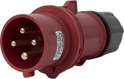 Prizë portative Famatel SpeedPRO 13302, 32A 4P 400V, IP44, portokalli