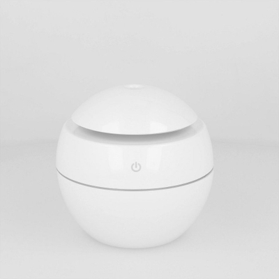 Lagështues aromaterapie OEM Art Deco CAD-12/0952, 130 ml, LED shumëngjyrësh, i bardhë