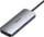 Hub USB MOKiN 7n1, USB C në HDMI 4K, 2x USB 3.0, ngjyrë argjendtë