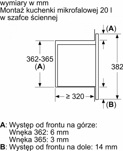 Mikrovalë Bosch BEL620MB3, e zezë