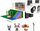 Set lodrash Mattel Minecraft Mob Head Minis Panda Playhouse, figura të vogla, shpi loje, shumëngjyrëshe