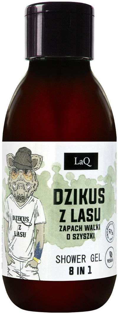 Xhel dushi LaQ Wild Gel 8 in 1 Wild One From The Forest, 100ml, për meshkuj