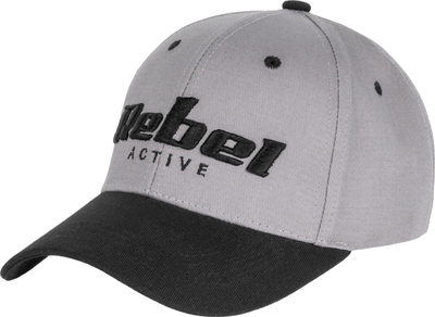 Kapelë bejsbolli Rebel Active, masa M, gri e çelët