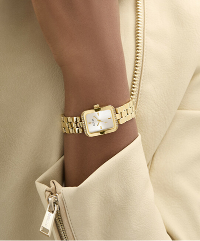 Ora dore Guess Isla GW0865L2, 22mm, rezistente ndaj ujit 10m, ari rozë