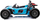 Makina elektrike Battery Powered Buggy Racing 5, 24V, 2 ulëse, blu