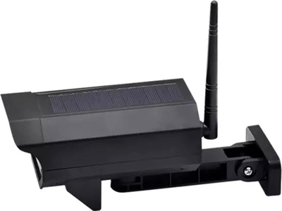 Lampë diellore kopshti AK333, LED, me sensor lëvizje, e zezë