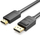 Kabllo Vention DisplayPort në HDMI, 1.5m, e zezë