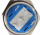 Ndërprerës MTuning 304SS 19mm, ON OFF, LED blu