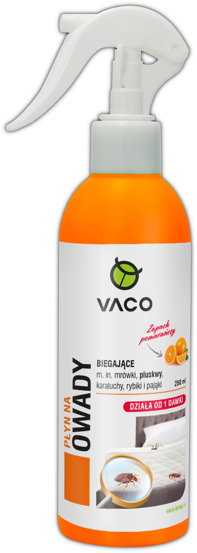 Solucion kundër morrave të shtratit Vaco, 250ml, spërkatës, erë agrumesh