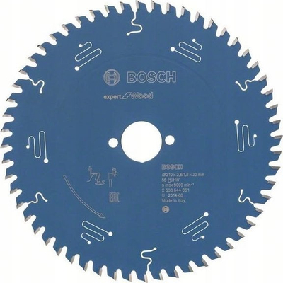 Disk sharrë rrethore Bosch Expert for Wood 2608644080, 250mm, vrimë 30mm, ngjyrë argjendtë