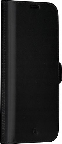 Këllëf telefoni Dbramante1928 Lynge për iPhone 14 Pro Max, lëkurë, portofol, i zi