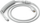 Kabllo USB Glorious GLO-CBL-COIL, USB-A me USB-C, 1.36 m, e bardhë