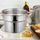 Tenxhere për makarona Klausberg KB 7739, 24 cm, 7 L, për induksion, inox argjend me rozë gold