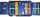 Penar Herlitz 50038268, i mbushur, poliester, blu