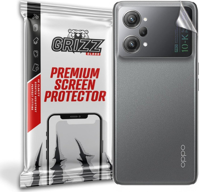 Film mbrojtës GrizzGlass për mrapa të Oppo K10 Pro, sateni, transparent