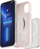 Kopertinë Puro ICON MAG MagSafe për Apple iPhone 14 Pro, silikon, Dusty Pink