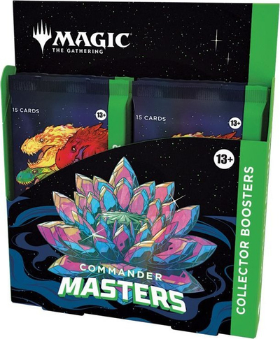 Pako booster Magic The Gathering Commander Masters, Collector, 15 letra, shumëngjyrëshe