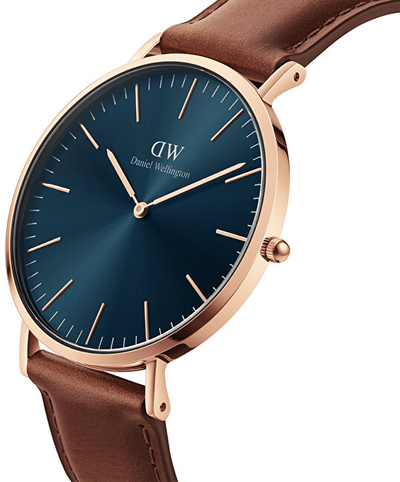 Orë burrash Daniel Wellington Classic St. Mawes Arctic DW00100626, e kaftë