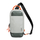 Çantë crossbody Tomtoc Sling, për Nintendo Switch 2 Model 2025, mbrojtëse, gri