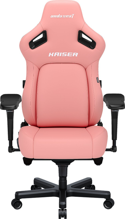 Karrige gaming AndaSeat Kaiser 4 Series, Premium PVC lëkurë, madhësia L, krem rozë
