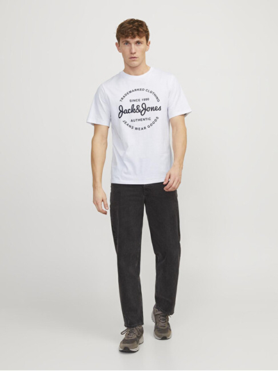 Maicë për meshkuj Jack&Jones, e bardhë