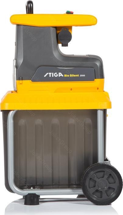 Grirëse degësh Stiga Bio Silent 2500, elektrike, 2500W, 60L, e verdhë