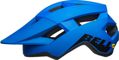 Helmetë MTB Bell Spark, MIPS, madhësi e vetme 54–61 cm, blu me të zezë