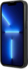 Mbrojtëse telefoni Guess Saffiano Triangle Logo për iPhone 14 6.1", hardcase, argjendtë