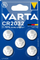 Bateri litium VARTA CR 2032, 5 copë
