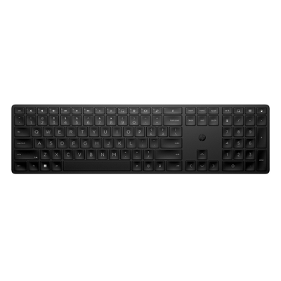 Tastierë pa tela HP 450 Wireless, USB, layout CZ SK, e zezë