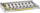 Patch panel InLine Cat.6A, 8 porta, 0.5U, gri