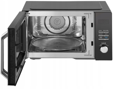 Mikrovalë Midea MAC23XF, 23L, 800W, me konvekcion edhe gril, e zezë