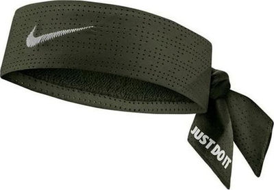 Shirit koke Nike Dri-FIT Tied Headband për të rritëm, sportiv, jeshil