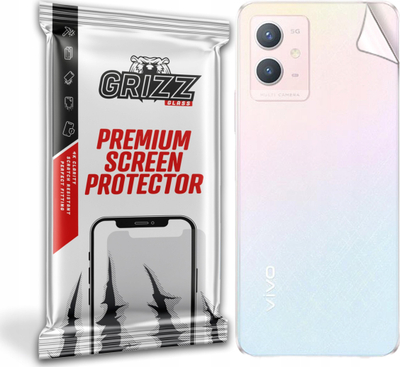 Foli mbrojtëse e pasme GrizzGlass për Vivo Y52t, SatinSkin, mat, transparente