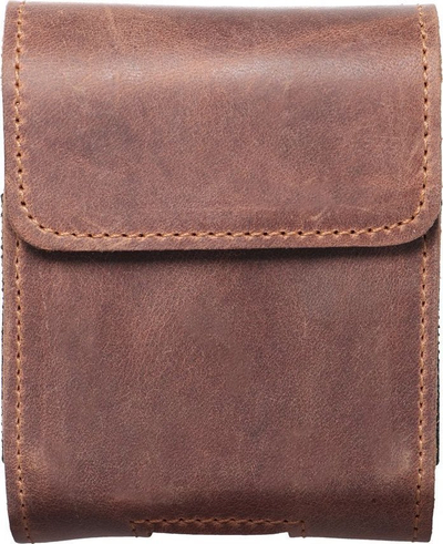 Këllëf brezi Royal Crazy Horse Size V, për telefona 7.5 × 8 × 1.5 cm, lëkurë, kafe